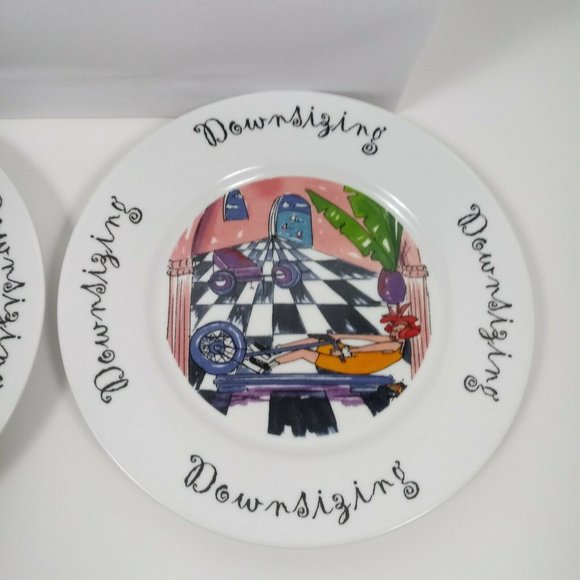Anne Ormsby House Of Prill 7 1/2" Plates Set Of 4 - Picture 5 of 15